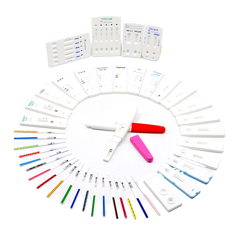 Yüksek Doğruluklu Tıbbi Teşhis Antijeni Ve Nötralize Edici Antikor Sıtma Igg Igm Hiv Hcg Flus Pcr A+b Swab Hızlı Test Kiti